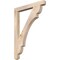 Ekena Millwork Olympic Craftsman Smooth Bracket, Douglas Fir, 3 1/2"W x 34"D x 46"H BKT04X34X46OLY04SDF - alternate 1